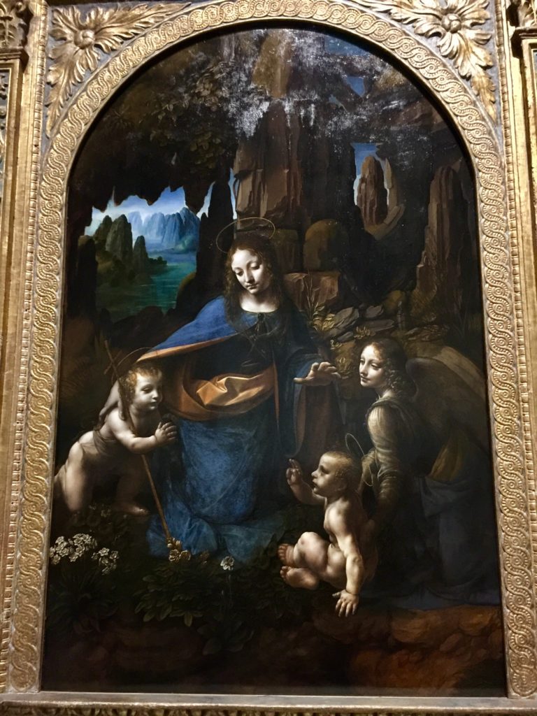 The Virgin of the Rocks by Leonardo da Vinci (London National Gallery Version)